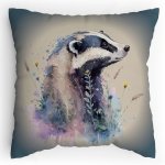 Dětský Polštářek s potiskem Jezevec Vodovky Splitcolored