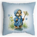 Dětský Polštářek s potiskem Kačenka v dešti