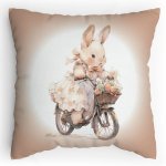 Dětský Polštářek s potiskem Králíček