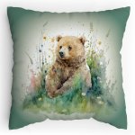 Dětský Polštářek s potiskem Medvěd Vodovky Splitcolored