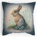 Dětský Polštářek s potiskem Zajíc Vodovky Splitcolored