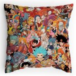 Polstářek s potiskem  Anime mišmaš