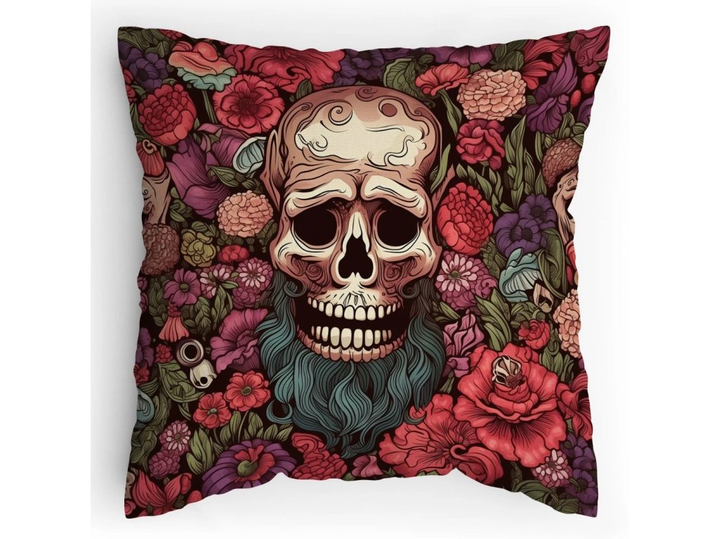 Polstářek s potiskem  Día de muertos