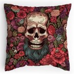 Polstářek s potiskem  Día de muertos