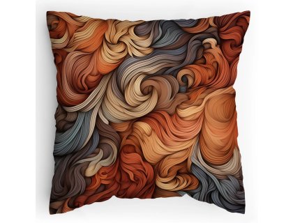 Polstářek s potiskem Barevné vlasy