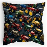 polstářek s potiskem Traktůrky