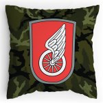 Polštářek s potiskem 14.Pluk log.Podpory Pardubice