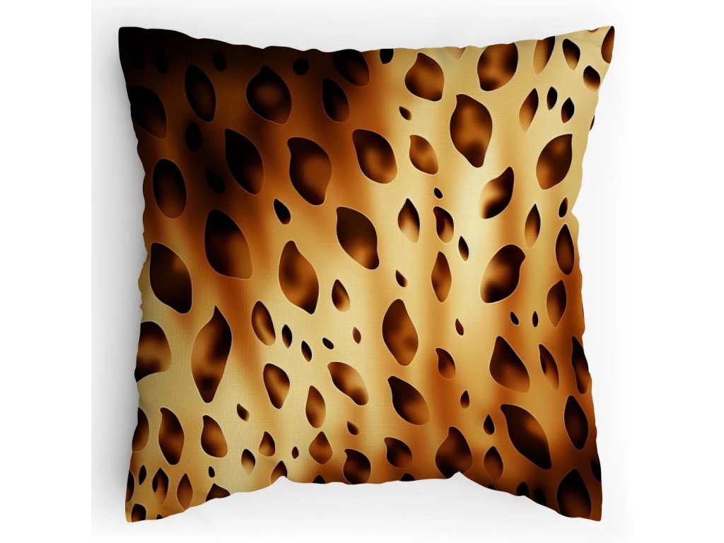 Polštářek s potiskem 3D Gepard