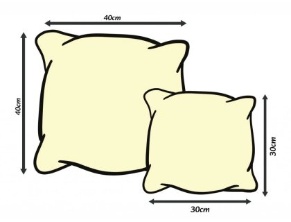 Polštářek s potiskem 3D Polygony