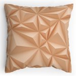 Polštářek s potiskem 3D Polygony