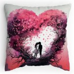 Polštářek s potiskem Anime Valentýn