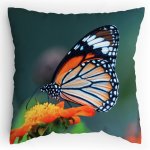 Polštářek s potiskem Babočka