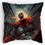 Polštářek s potiskem Gigant Bakuhatsu styl AoT