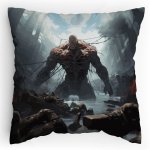 Polštářek s potiskem Gigant Kusari styl AoT