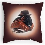 Polštářek s potiskem Heligonka