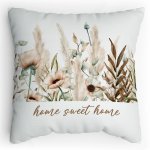 Polštářek s potiskem Home sweet home