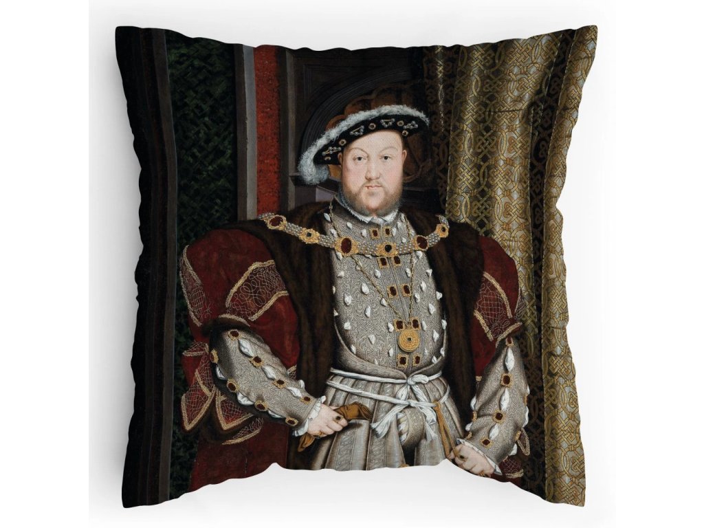 Polštářek s potiskem Jindřich VII Tudor