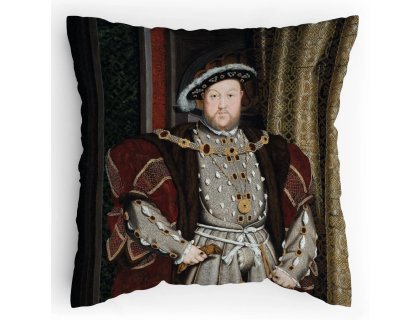 Polštářek s potiskem Jindřich VII Tudor
