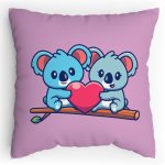 Polštářek s potiskem Koala Love