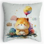 Polštářek s potiskem Kočička Vodovky