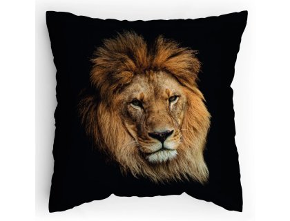 Polštářek s potiskem Lev