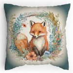 Polštářek s potiskem Liška Vodovky