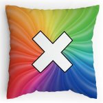 Polštářek s potiskem matematika duha krát