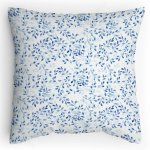 Polštářek s potiskem Modrý vodotisk