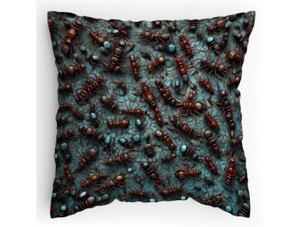 Polštářek s potiskem Mraveniště 2