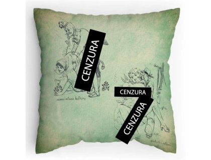 Polštářek s potiskem Myslivecká latina mix 1