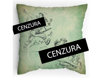 Polštářek s potiskem Myslivecká latina mix 2