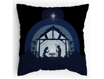 Polštářek s potiskem Narození Ježíše Krista