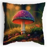 Polštářek s potiskem Někde v lese