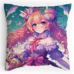 Polštářek s potiskem Nemuri Hime