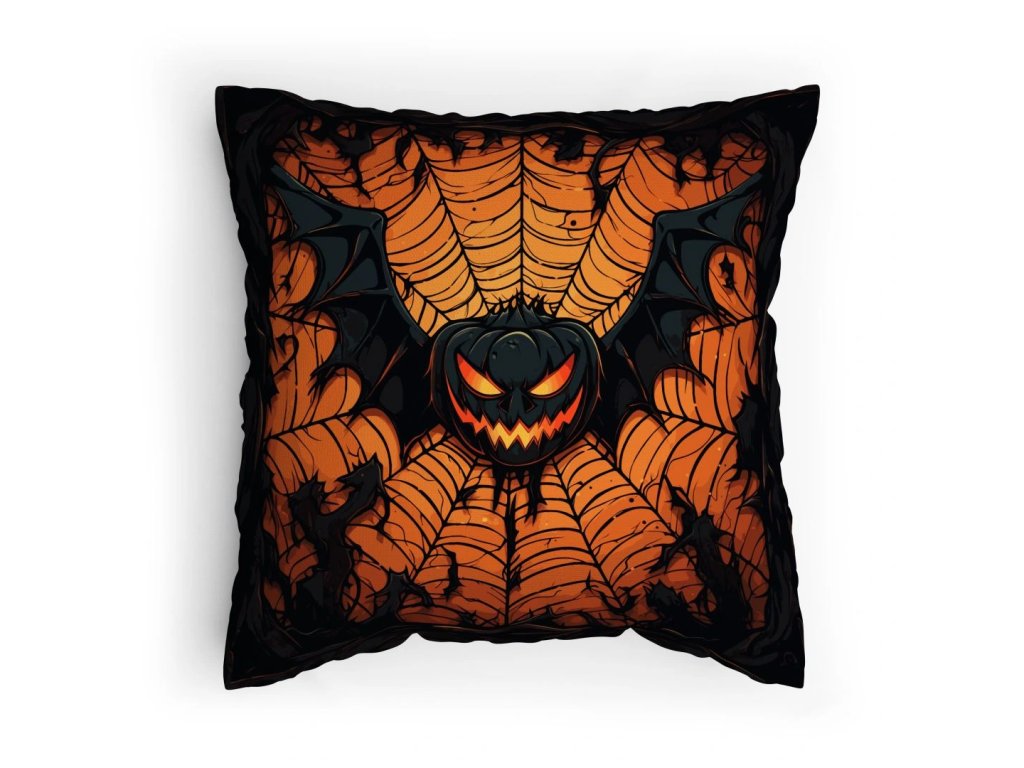 Polštářek s potiskem Netopýří dýně
