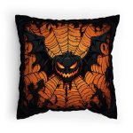 Polštářek s potiskem Netopýří dýně