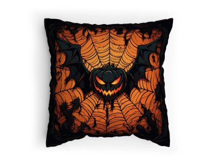Polštářek s potiskem Netopýří dýně