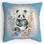 Polštářek s potiskem Panda Provance Vodovky