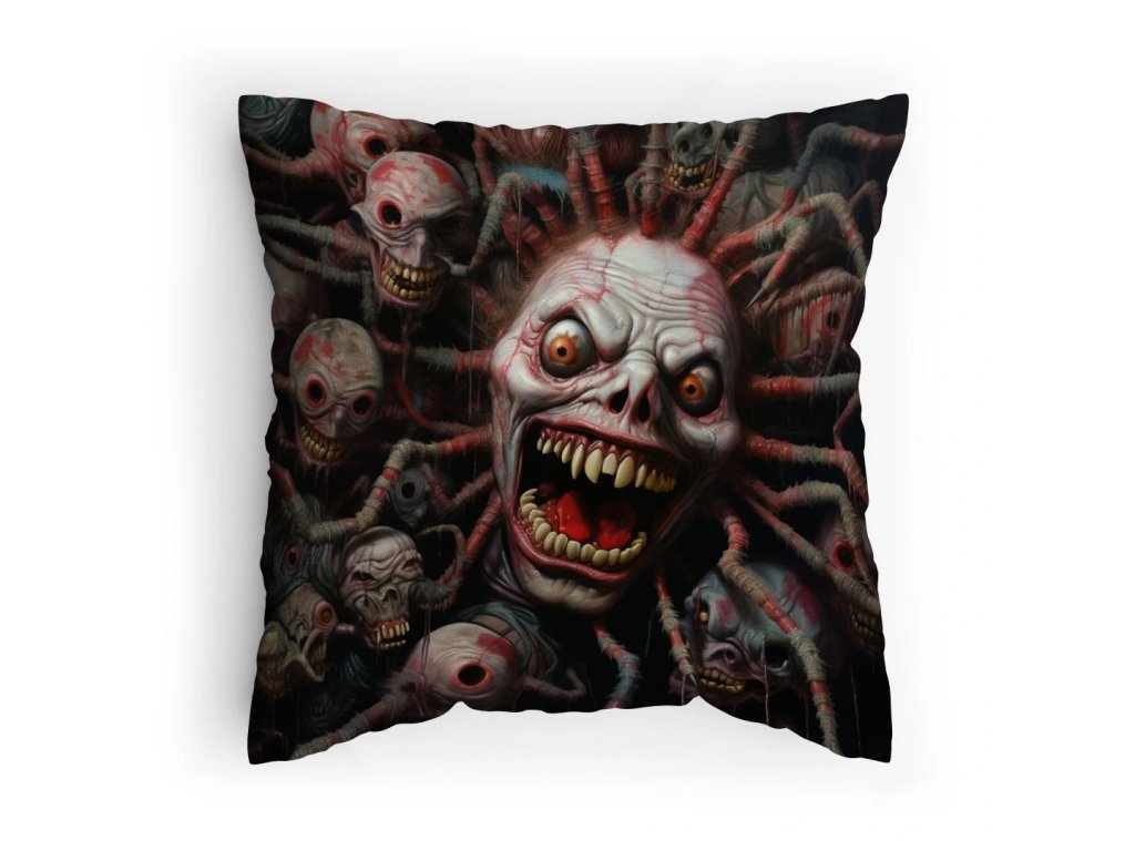 Polštářek s potiskem Pavoukoklaun