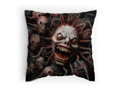 Polštářek s potiskem Pavoukoklaun