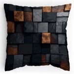 Polštářek s potiskem Podivná zeď