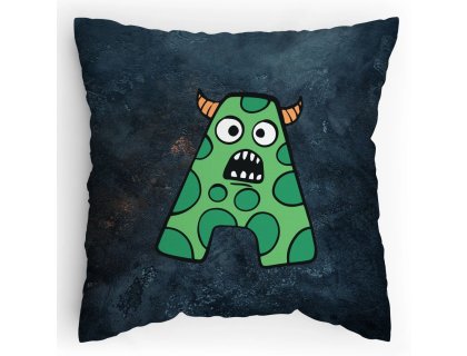 Polštářek s potiskem Příšerky A