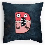 Polštářek s potiskem Příšerky D