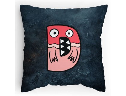 Polštářek s potiskem Příšerky D
