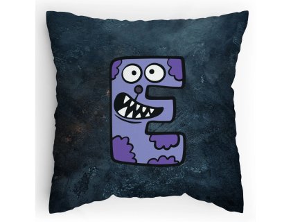Polštářek s potiskem Příšerky E