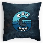 Polštářek s potiskem Příšerky G