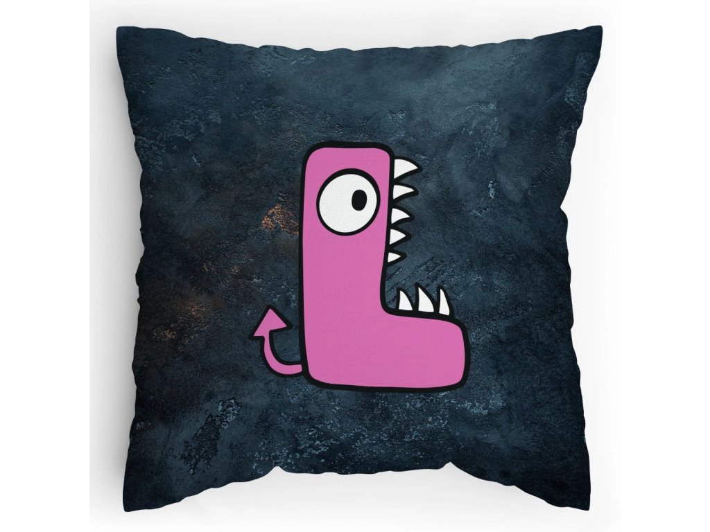 Polštářek s potiskem Příšerky L