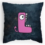 Polštářek s potiskem Příšerky L