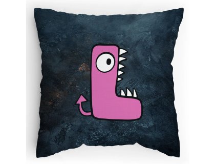 Polštářek s potiskem Příšerky L