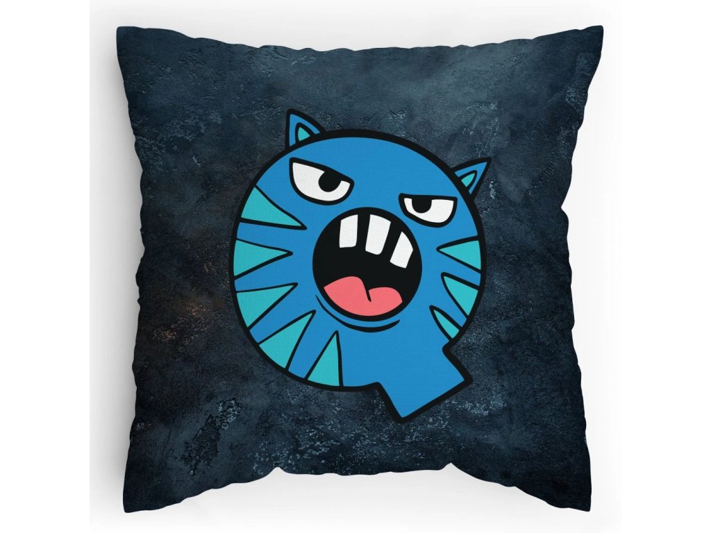 Polštářek s potiskem Příšerky Q